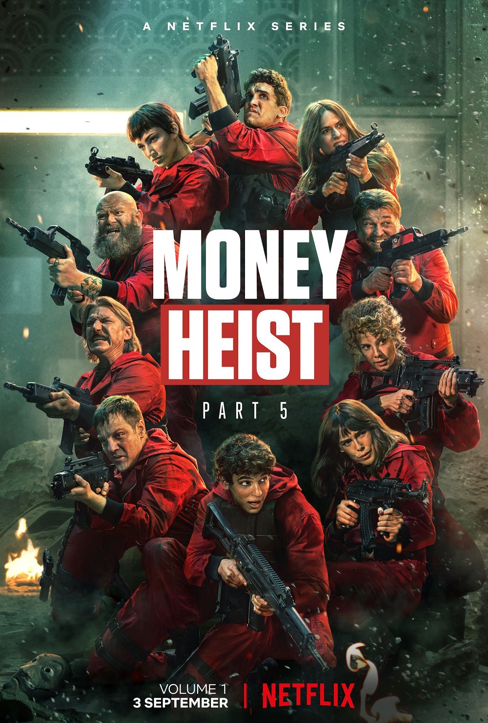 نقد بخش اول فصل 5 سریال Money Heist , بررسی بخش اول فصل 5 سریال Money Heist