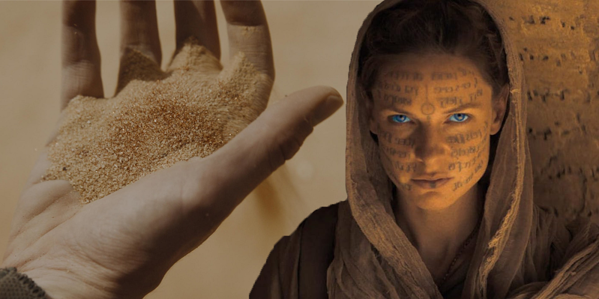 ملانژ در فیلم Dune, داروی ملانژ, داروی Melange, اسپایس در فیلم تل ماسه