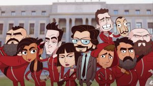 سوتی های سریال مانی هیست