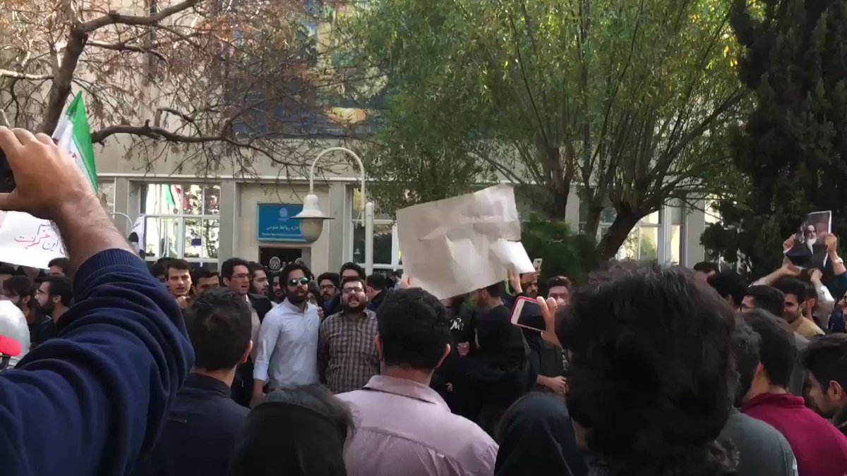 فیلم دعوای دانشجویان دانشگاه آزاد تبریز, دانشگاه آزاد تبریز درگیری
