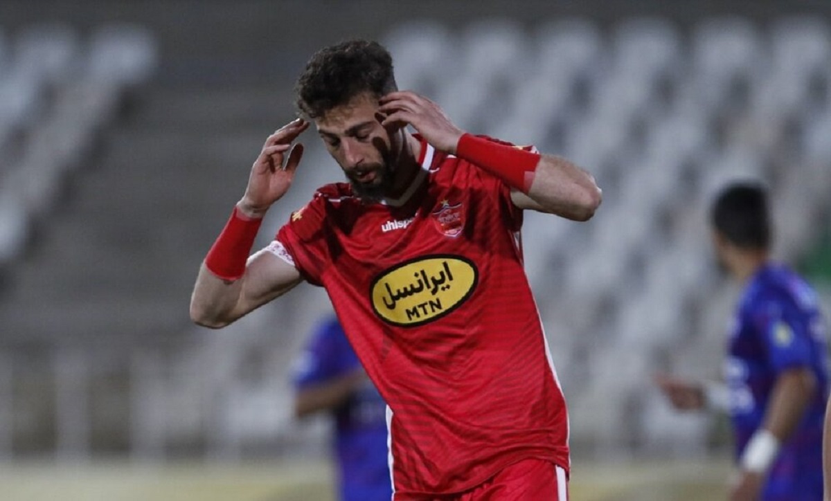 مهدی عبدی مهاجم پرسپولیس