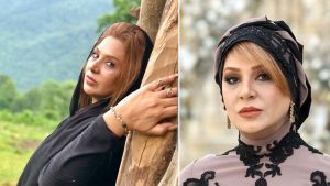 سیگار کشیدن نسرین مقانلو