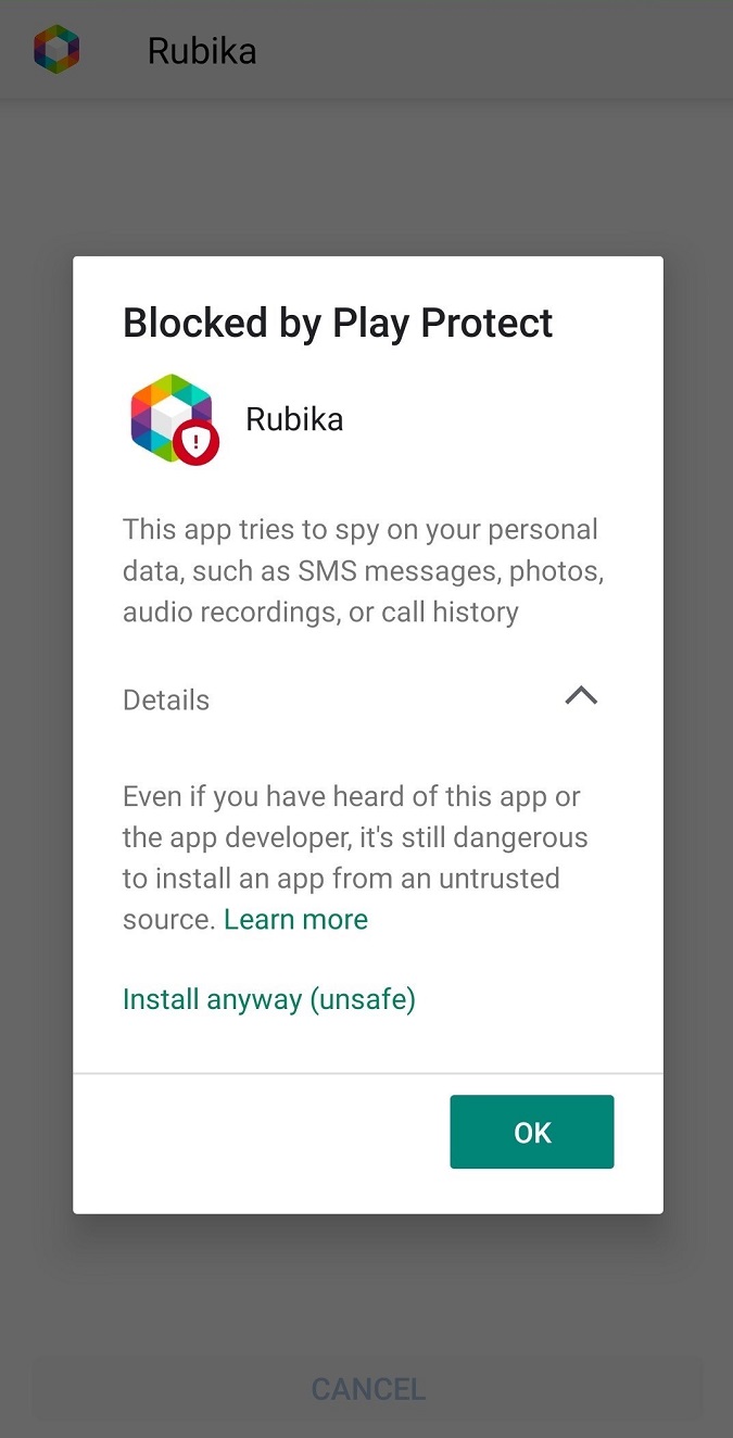 اپلیکیشن روبیکا گوگل پلی
