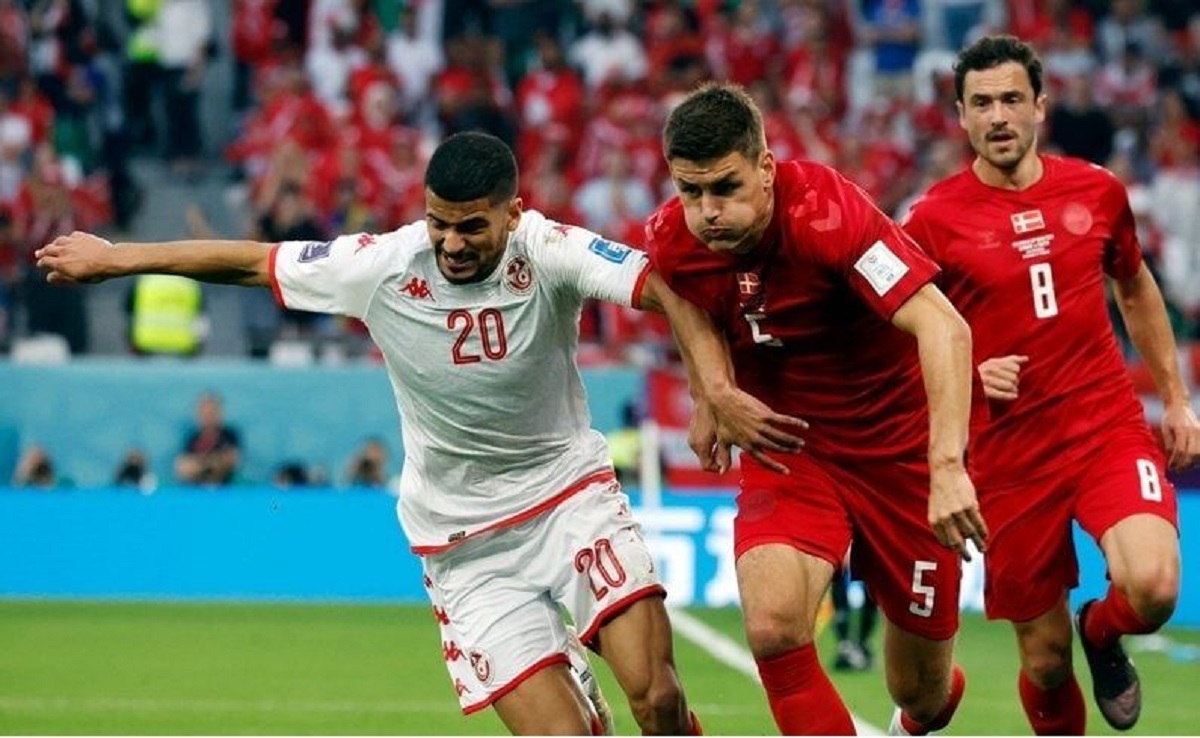 خلاصه بازی دانمارک تونس