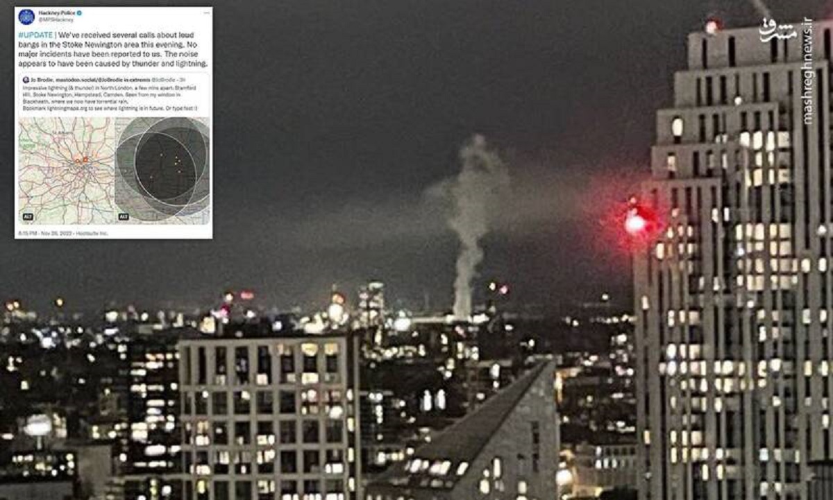 انفجار مهیب لندن