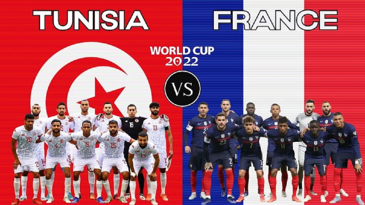 پخش زنده بازی تونس فرانسه 9 آذر 1401