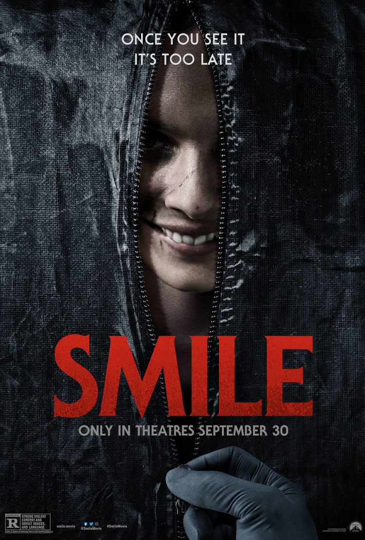 نقد فیلم Smile 2022, بررسی فیلم Smile , تحلیل فیلم Smile, بررسی فیلم لبخند 2022, داستان فیلم Smile 2022