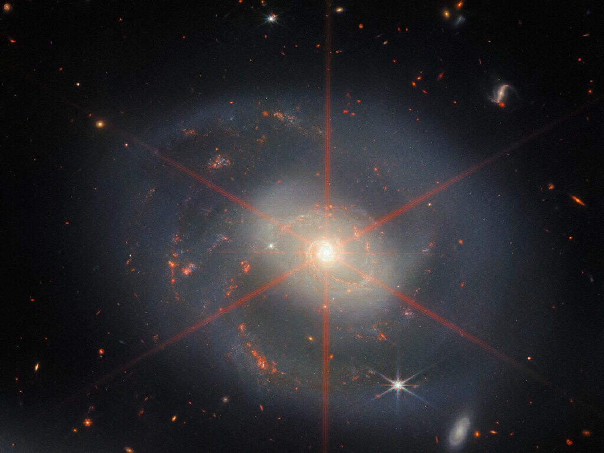 کهکشان مارپیچی تلسکوپ جیمز وب