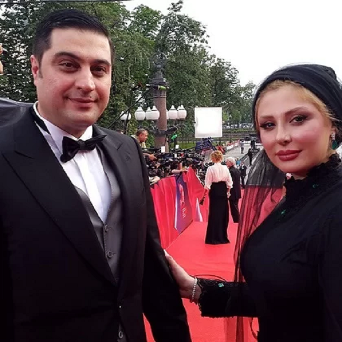 تصویر جدید نیوشا ضیغمی در کنار همسرش