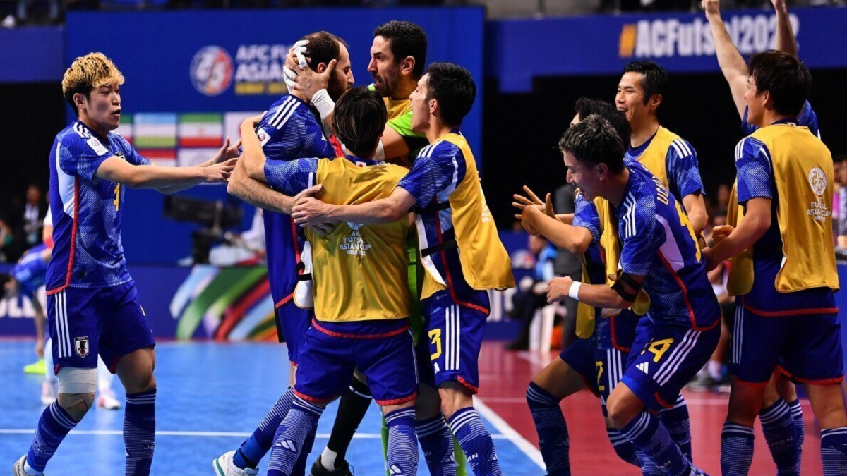 انتقام فوتسال ایران از ژاپن با 4 گل قهرمانی