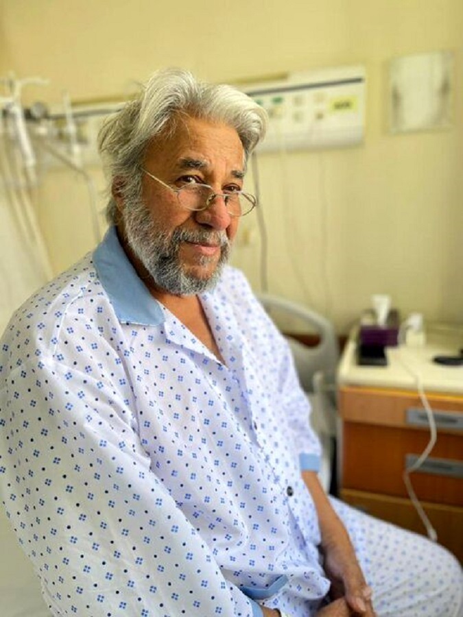 بستری شدن محمد فیلی در بیمارستان