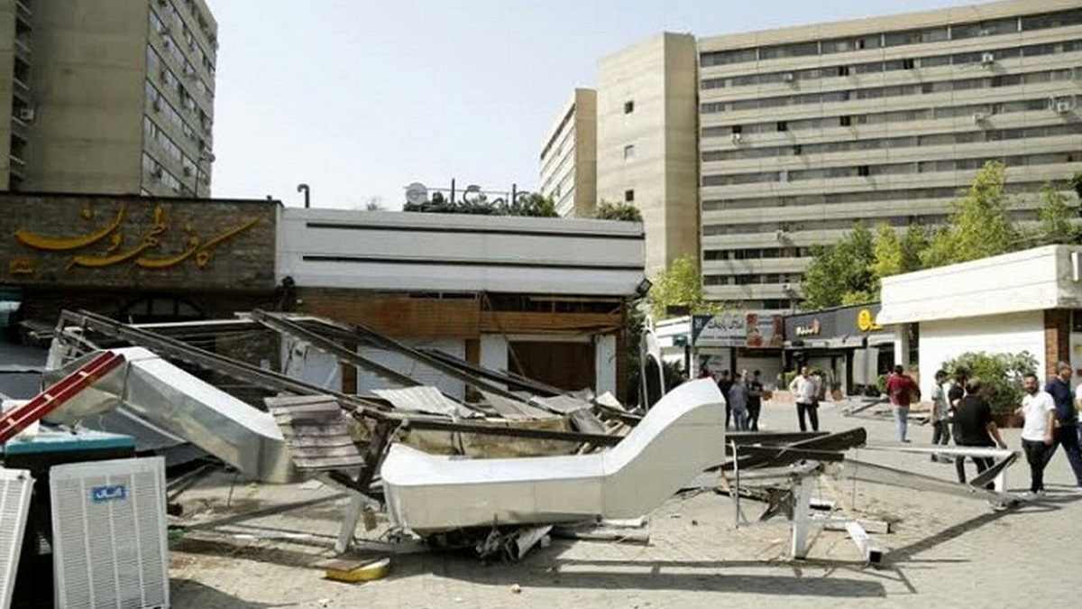 تخریب ‌کافه های شهرک اکباتان