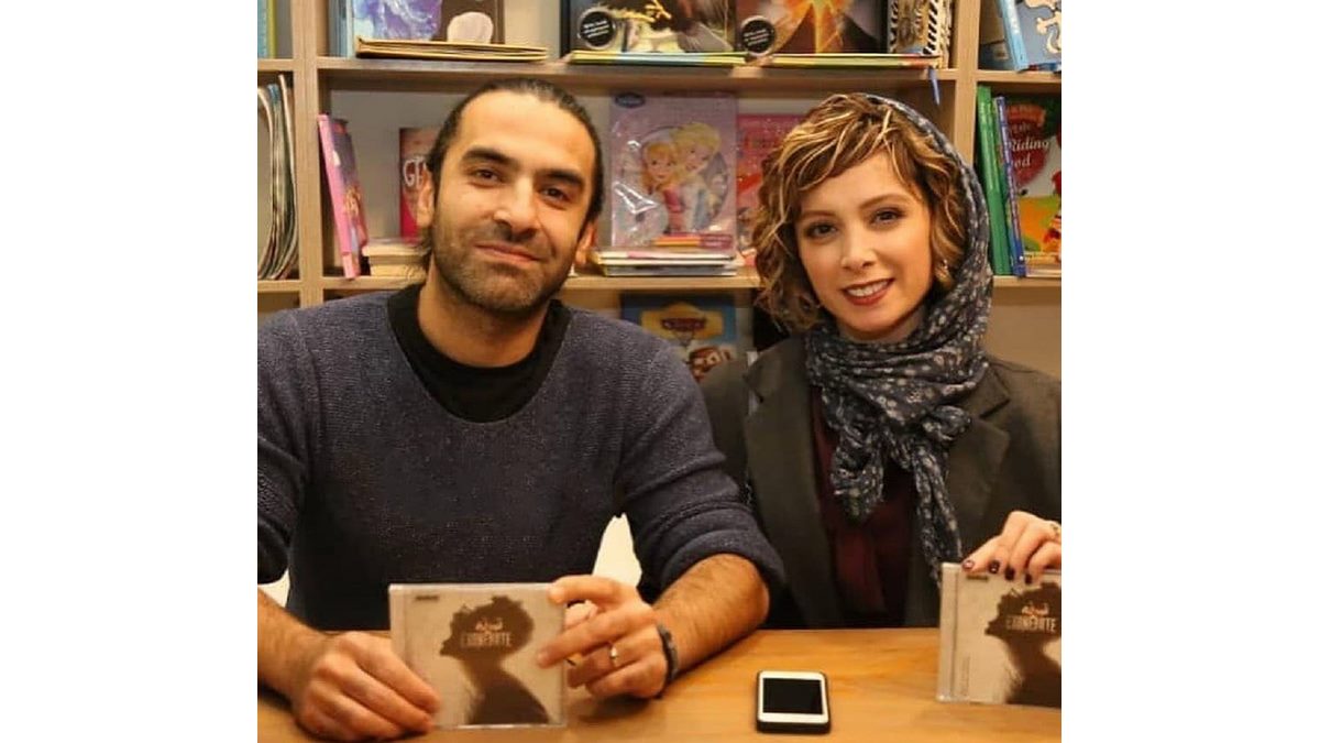 تصویر شفاف فرناز رهنما در کنار همسرش