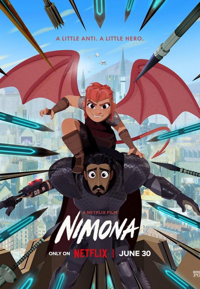 نقد انیمیشن Nimona 2023