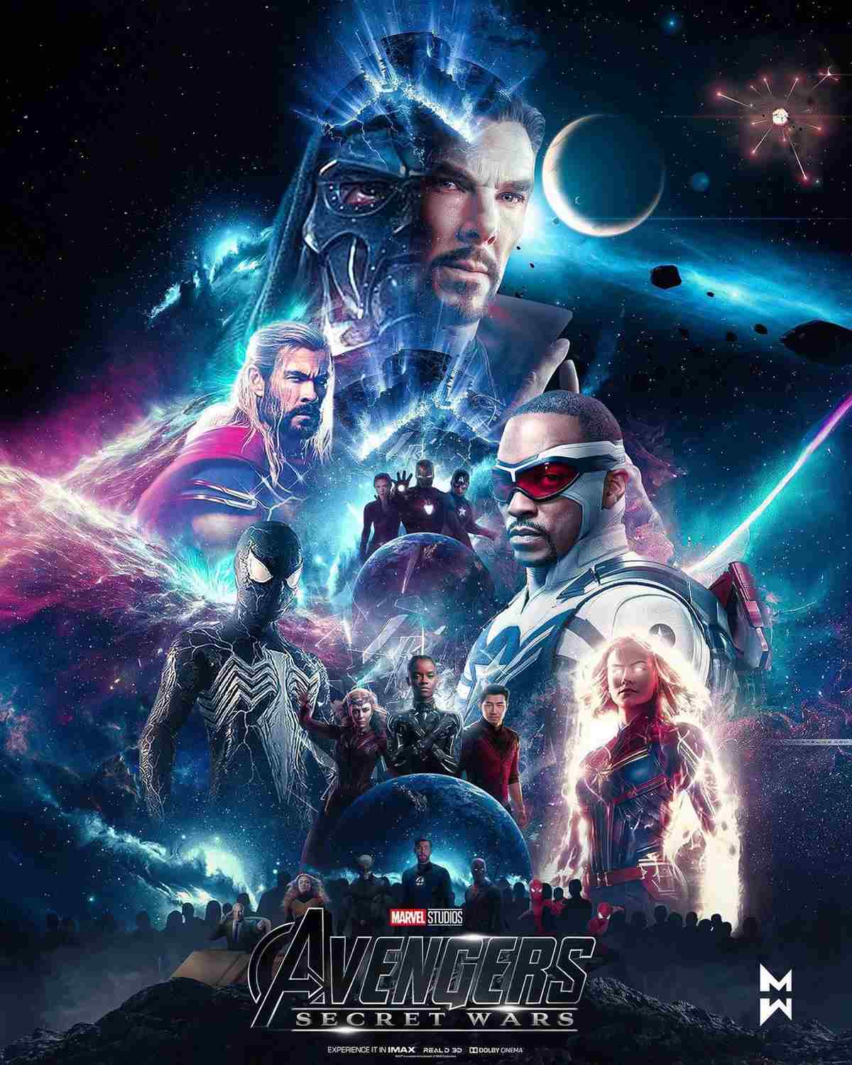 فن آرت جدید دیدنی از پوستر فیلم Avengers 6