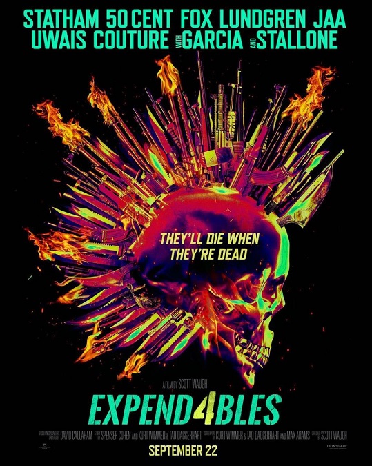 نخستین پوستر رسمی فیلم The Expendables 4 