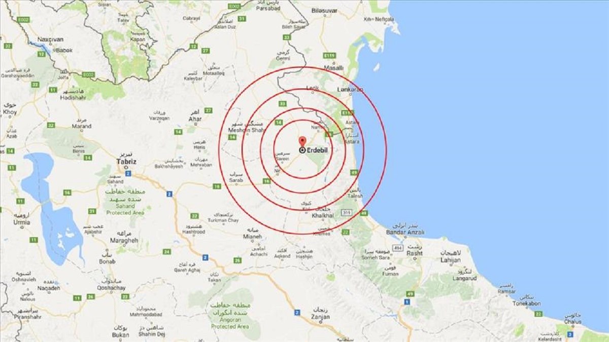 جزئیات زلزله 4.8 ریشتری اردبیل