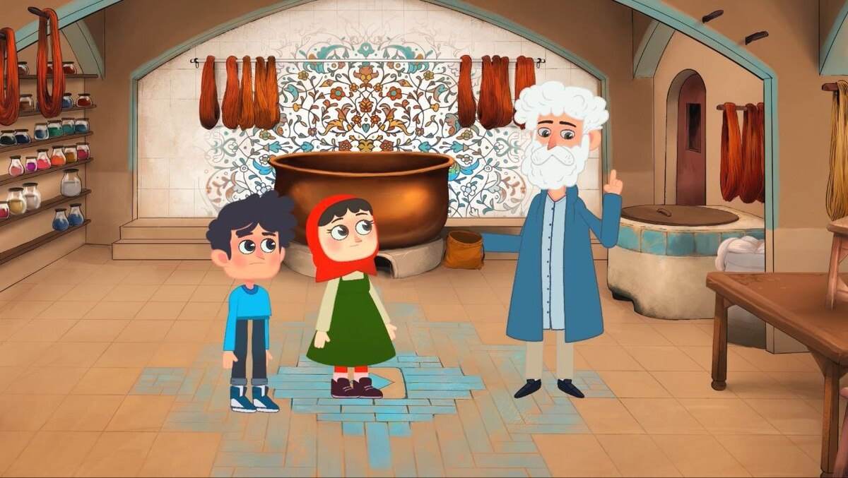 انیمیشن بافنده بهار