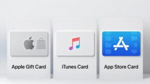 بررسی تفاوت Apple Gift Card، iTunes Card و App Store Card